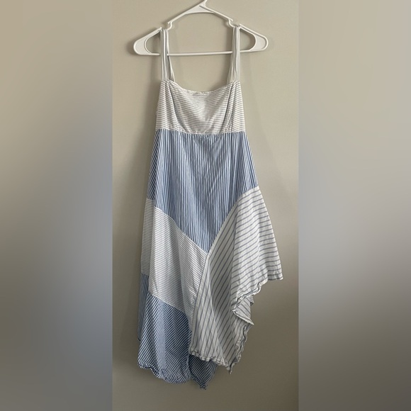 Anthropologie Asymmetrical Square-Neck Midi Dress - Picture 4 of 6